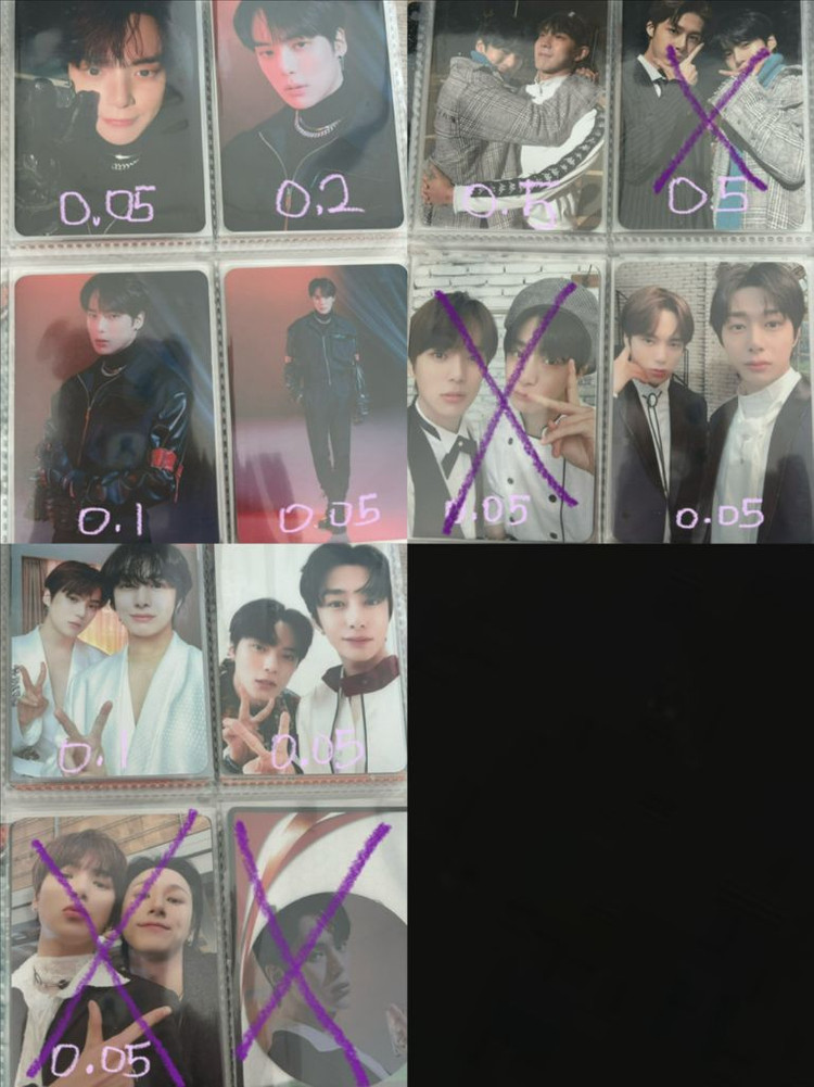 몬스타엑스 민혁 포카 포토카드 이미지