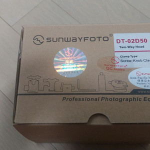 sunwayfoto dt-02d50 2way헤드