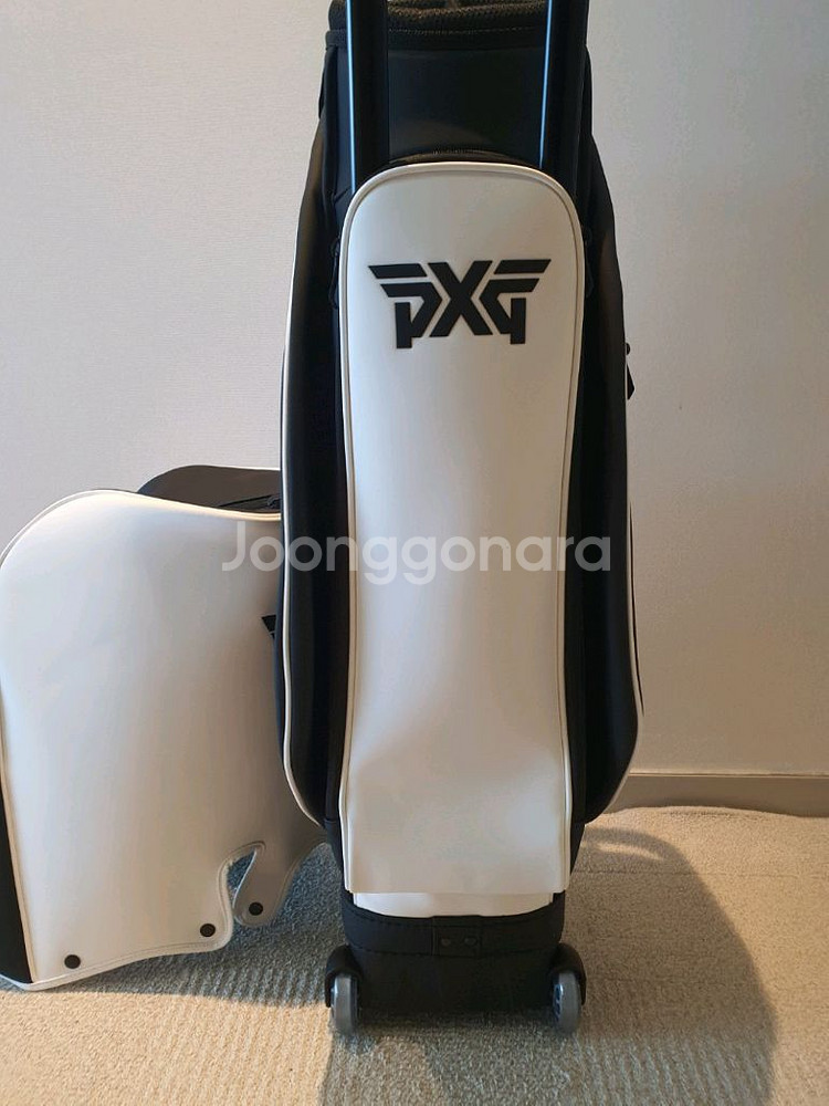 pxg골프백 캐디백 트롤리 바퀴형 말본골프백--4