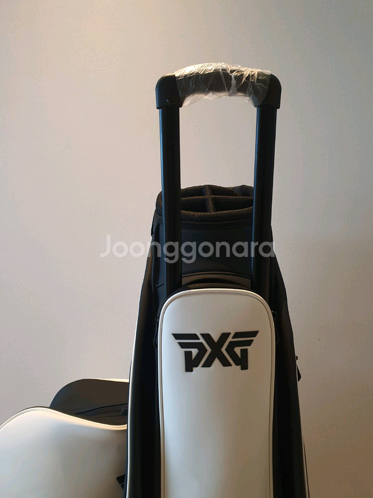 pxg골프백 캐디백 트롤리 바퀴형 말본골프백--9