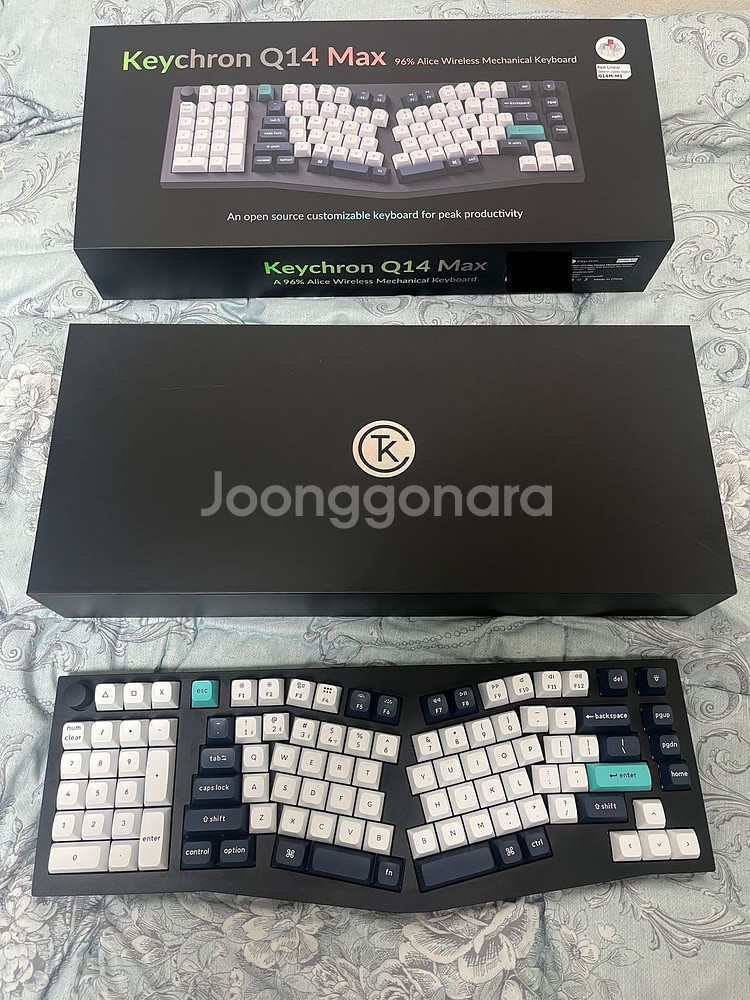 정품 키크론 Q14 PRO MAX 카본 블랙--1