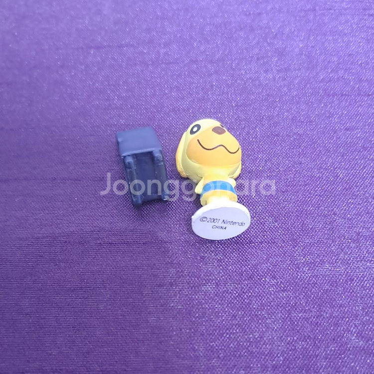 동물의숲 피규어 캬라멜 모던 의자 세트 고전 2001--2
