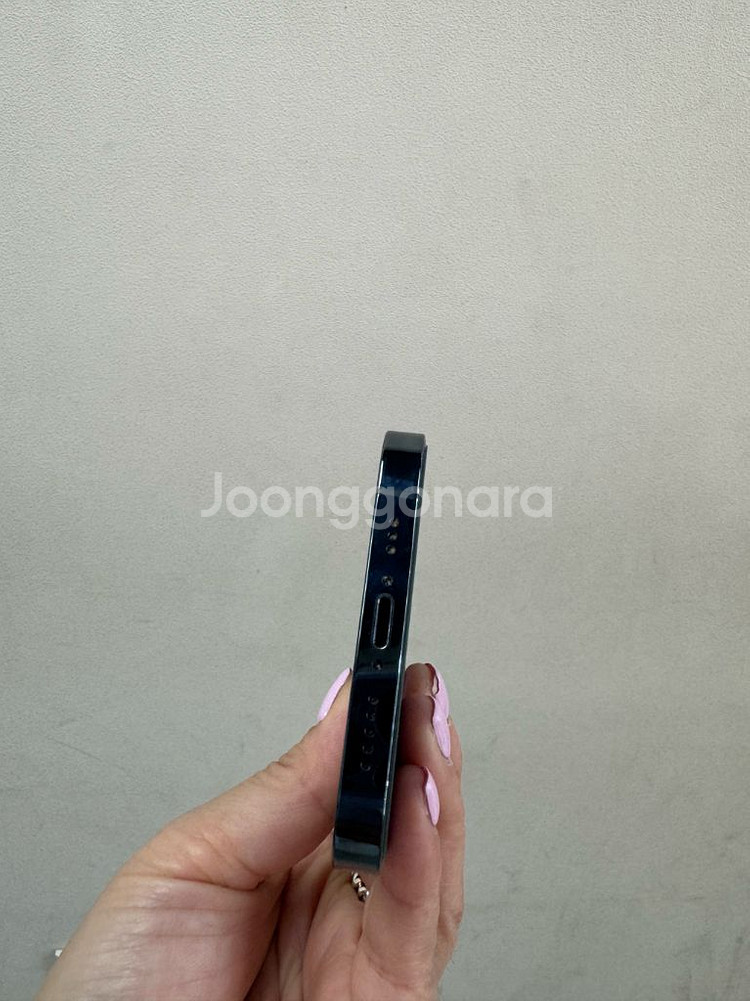 (부산중고폰) 아이폰12프로 블루 256기가 판매해요--4