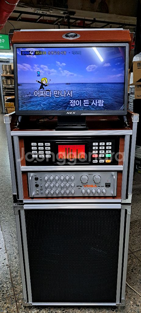 태진 노래방반주기 이동식세트 판매합니다--1