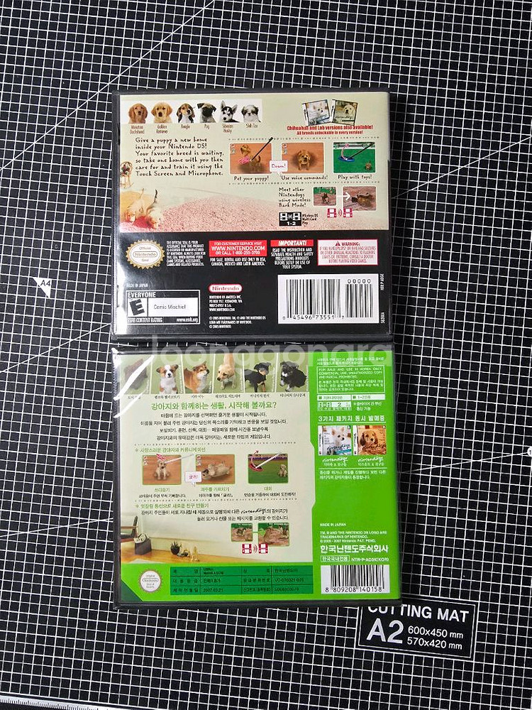 NDS 닌텐독스 래브라도 정발 새제품 + 닥스훈트 북미--1