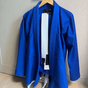 스콜피온 주짓수 도복 A2 블루, 화이트 2개 일괄 판