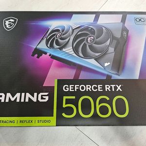 MSI rtx5060 게이밍OC 트윈프로져
