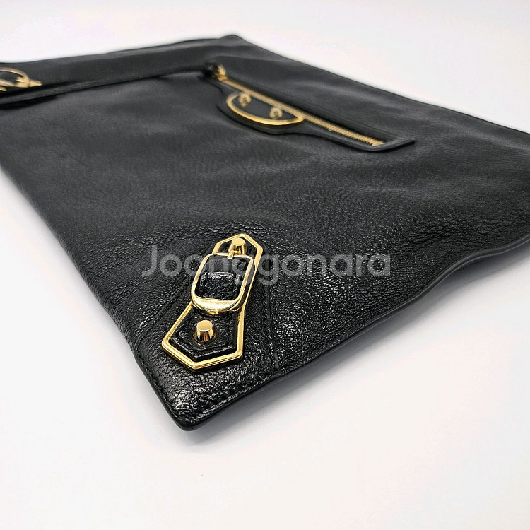 정품 발렌시아가 모터 클러치백(이너백포함)--4