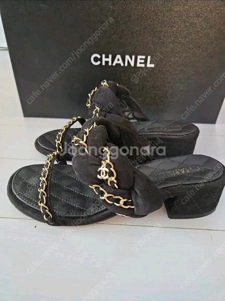 샤넬 여성 샌들--2