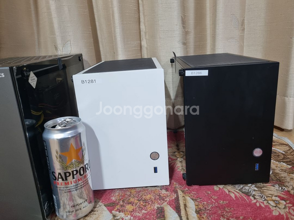 미니ITX 케이스 + h310보드 정격파워 데스크탑--3