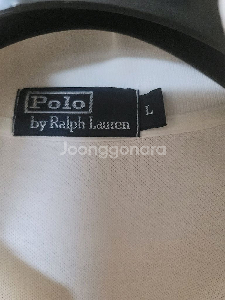 폴로 랄프로렌 pk 화이트 티셔츠 판매합니다--2