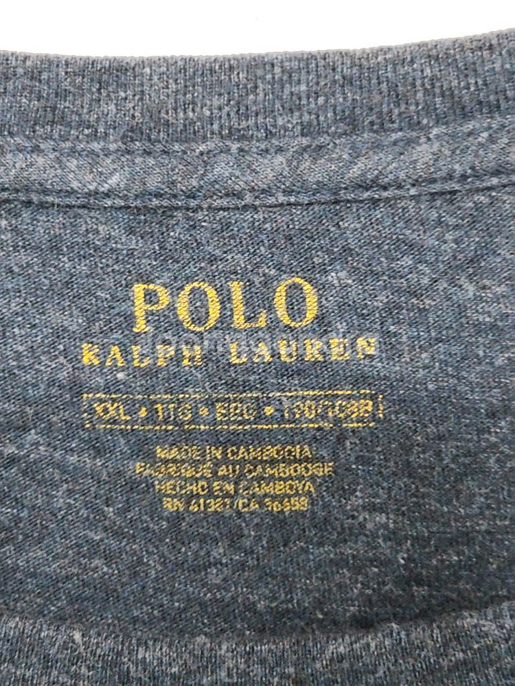 (3XL) 랄프로렌 폴로 빅사이즈 반팔티 로고 면티셔츠--2