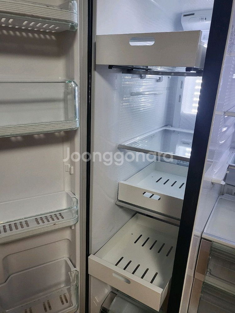 삼성 블랭그랑데지펠 냉장고737리터--4
