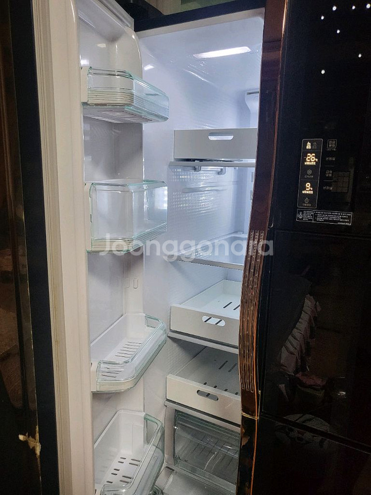 삼성 블랭그랑데지펠 냉장고737리터--6