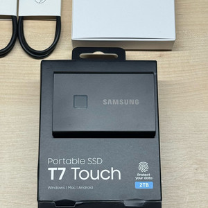 삼성전자 포터블 SSD T7 Touch 2TB 풀박스