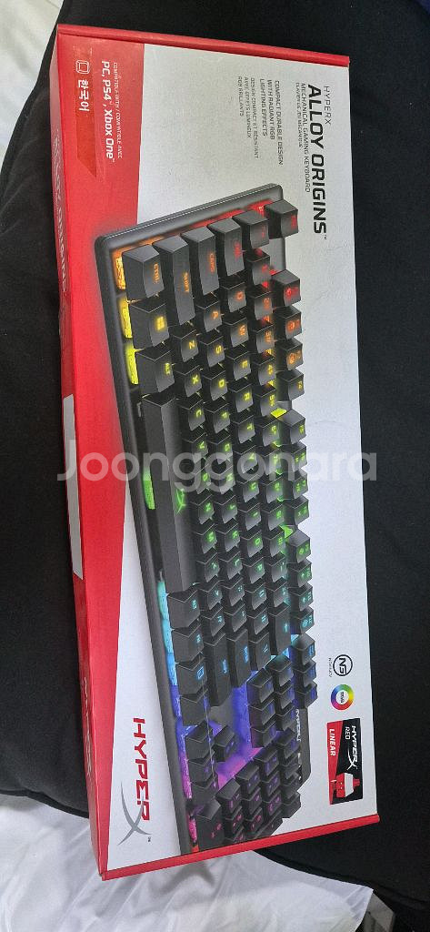 HyperX Alloy Origins 풀배열 적축 +--7