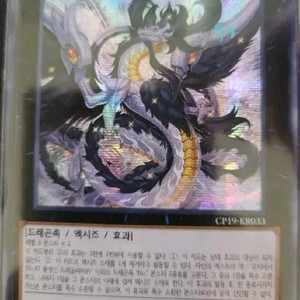 유희왕 No.97 룡영신 드래글라비온(씨크)