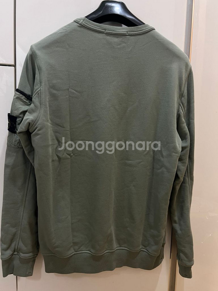 25ss 스톤아일랜드 연카키 맨투맨 (새상품급)--1
