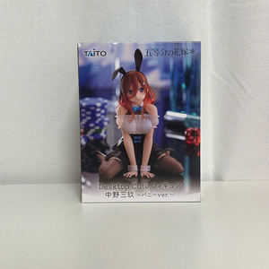 오등분의 신부 나카노 미쿠 데스크탑 큐트 바니걸 피규어