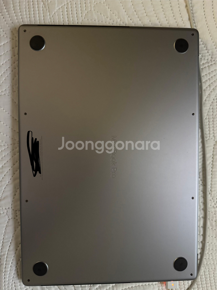맥북 프로 M1 16인치 16gb 512gb 배터리고장--4