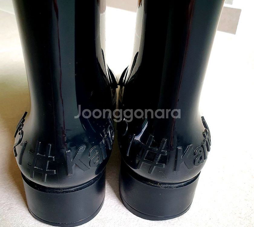 Kartell X N21 넘버21 레인부츠 블랙 37--5