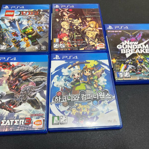 ps4 게임 일괄5장 (무배) 판매합니다