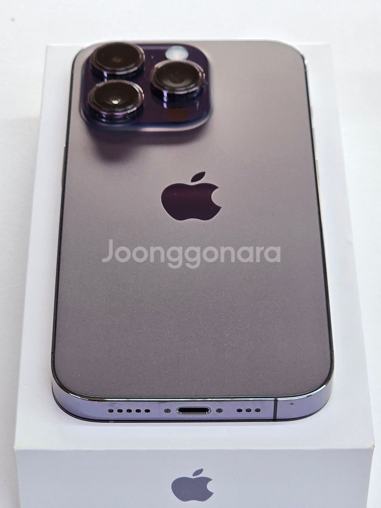 아이폰14프로 퍼플 128G MQ0G3KH/A 상태 A--8