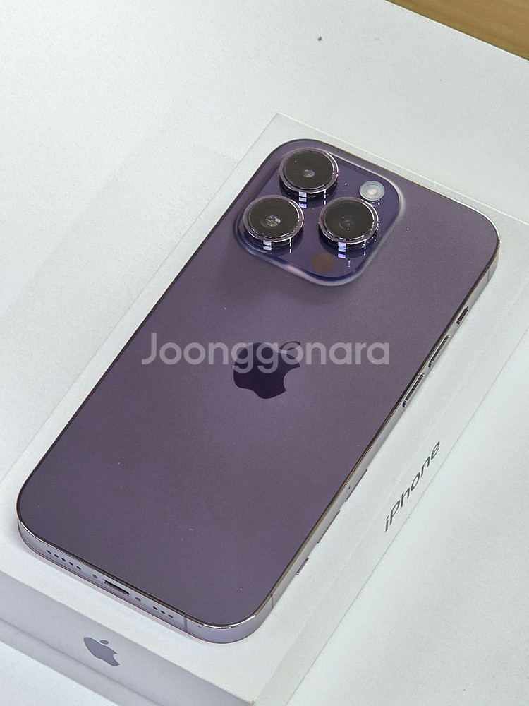아이폰14프로 퍼플 128G MQ0G3KH/A 상태 A--7