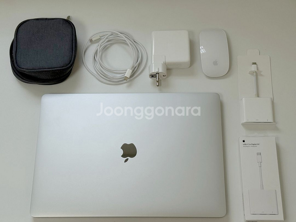 맥북프로 16인치 i9 32GB 1TB 5500M 실버--6