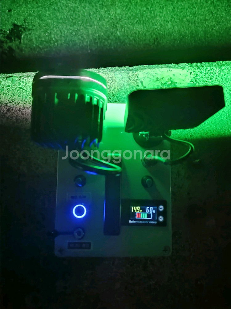120W 자작집어등 44.8A대용량배타리팩.무배--3