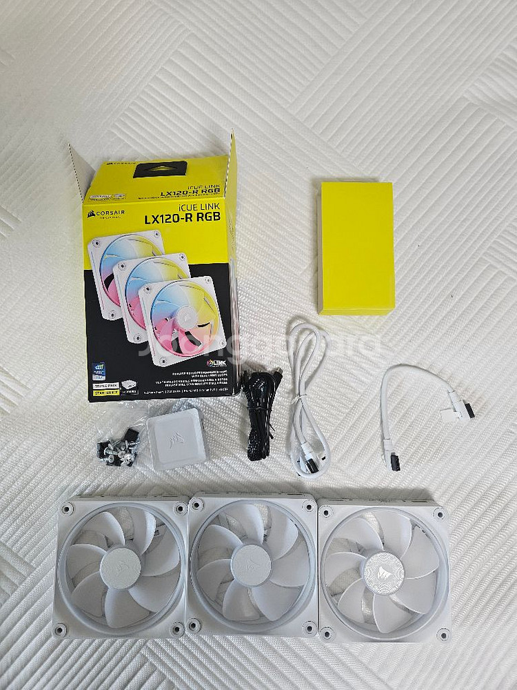 커세어 ICUE LINK LX 120 리버스 화이트--0