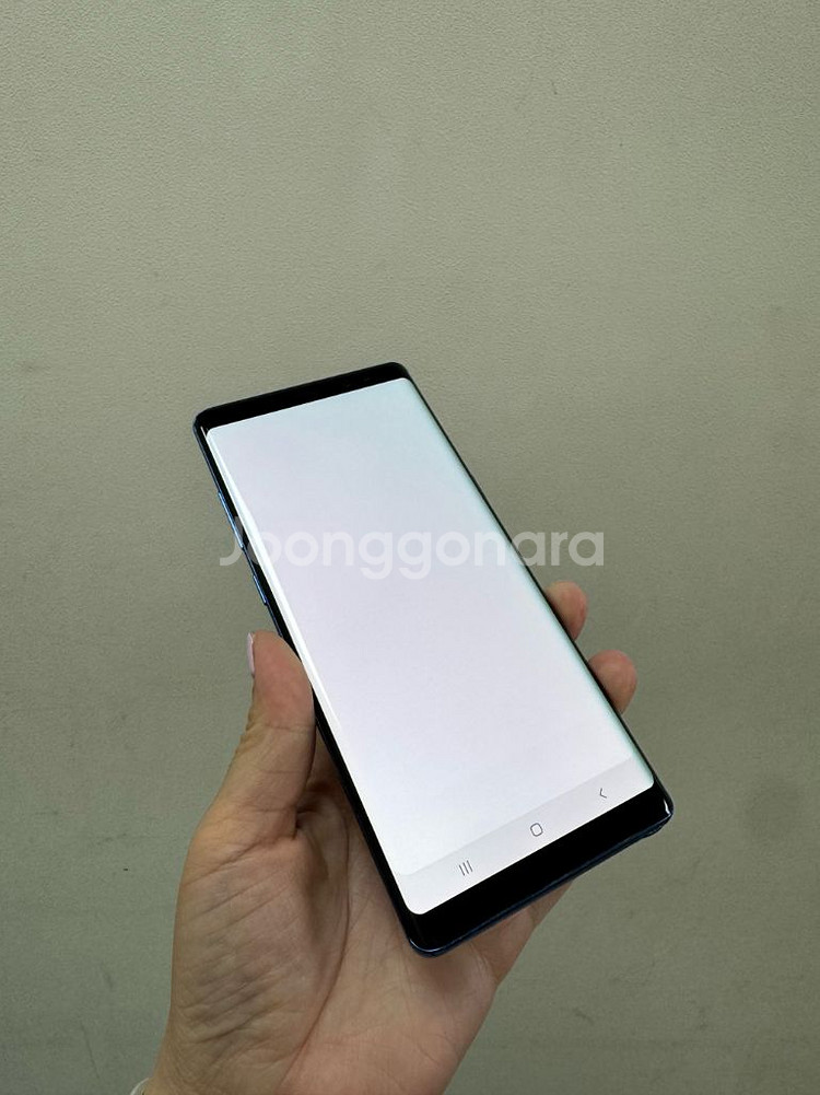 (부산중고폰) 갤럭시노트8 블루 64기가 판매해요--6