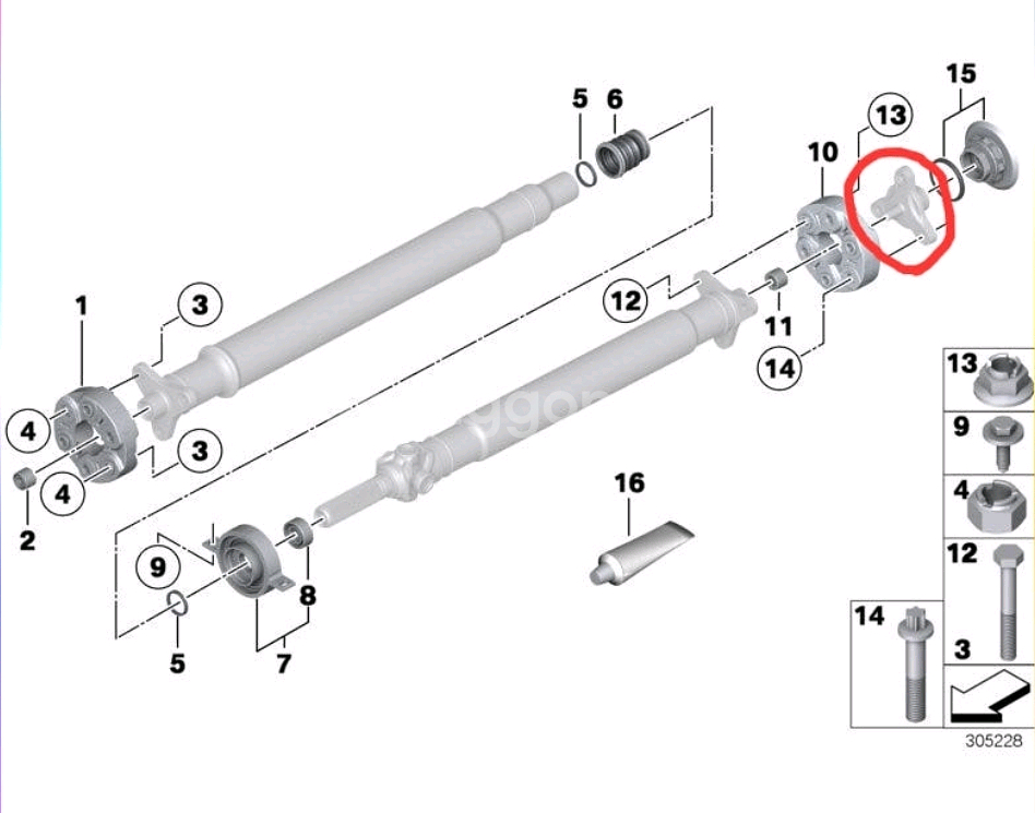BMW 요크 F10 디퍼런셜 320D 520D 730D--4