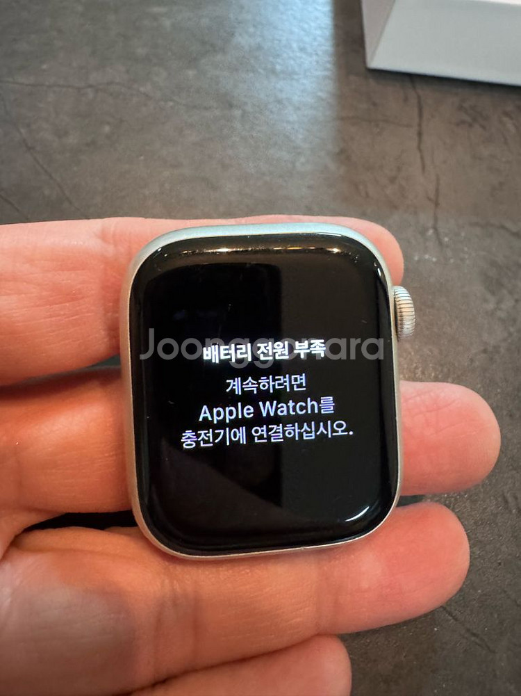 애플워치 7 41mm GPS 스타라이트--2