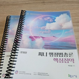2025 써니 행정법 핵심집약 판매합니다. (택포)