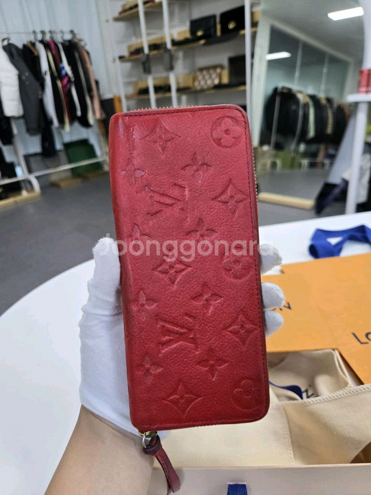 [A급컨디션]루이비통 앙프렝뜨 클레망스 장지갑--1