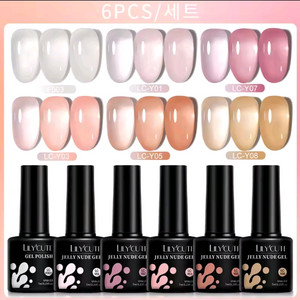 미니6종_시럽젤 누드젤 젤네일세트 (7ml*6)