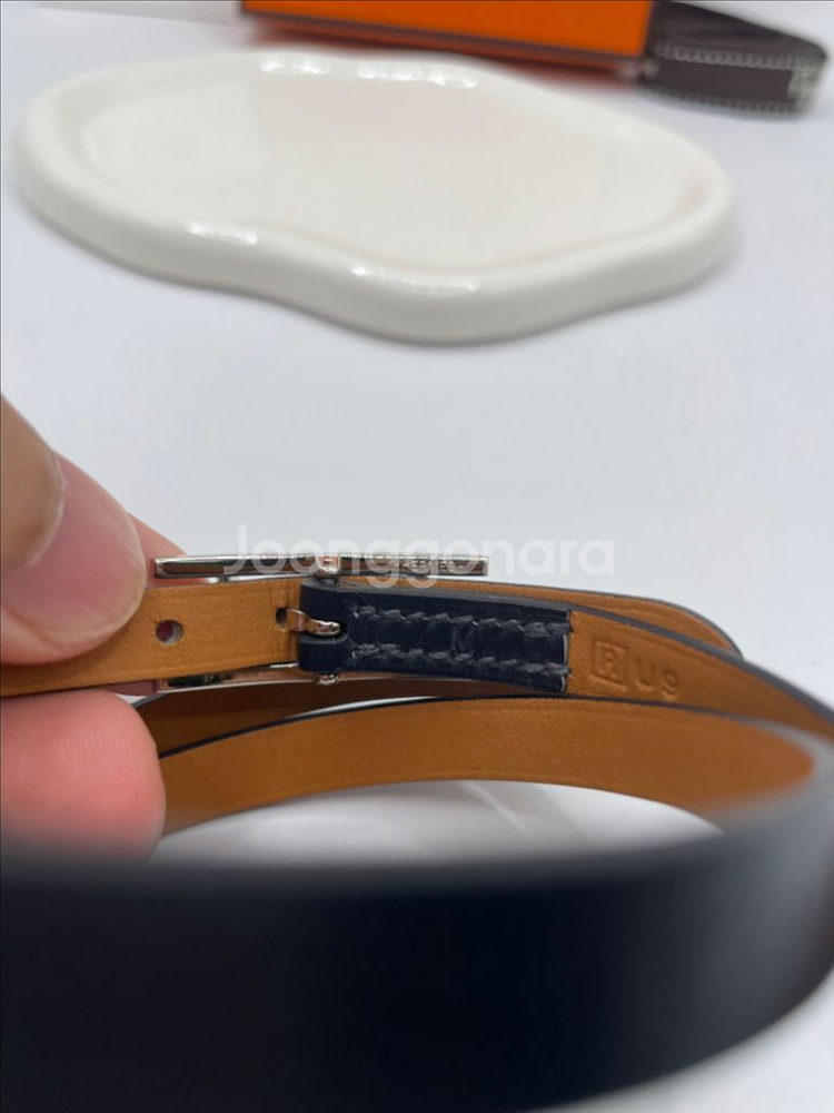 에르메스 비하피 팔찌 더블투어 브레이슬릿--4