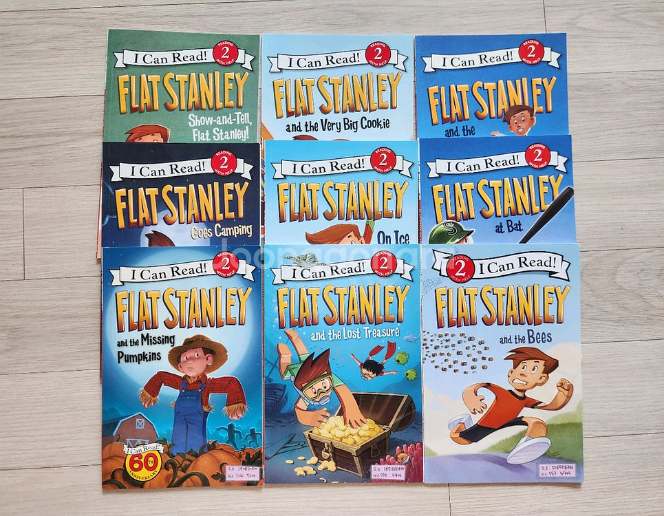 플랫스탠리(Flat Stanley)영어원서 9권--0