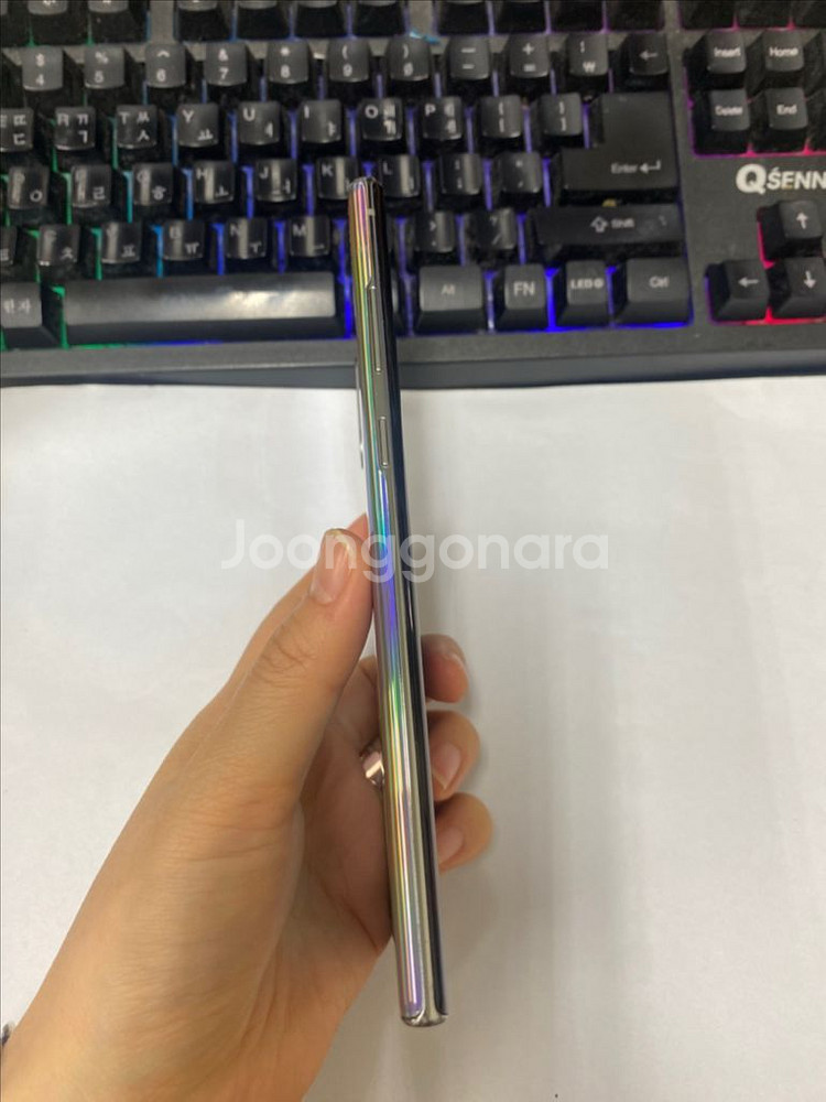 SK 갤럭시노트10플러스 아우라 A급 256G 무잔상--4