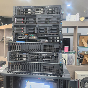 DELL PowerEdge 시리즈 및 HP SerVer 이미지