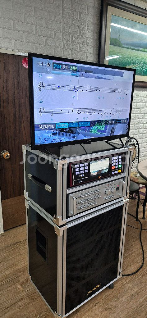 태진 TJ 노래방 반주기 풀세트(대구.경북)--1