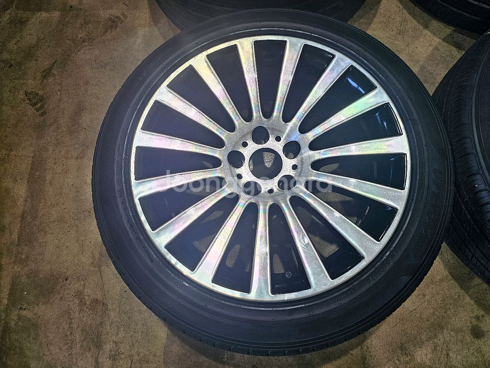 BMW 7시리즈 19인치 휠타이어--2