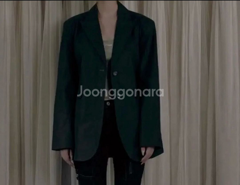 (새상품)보헤미안서울 빈티지코튼자켓 딥브라운--0