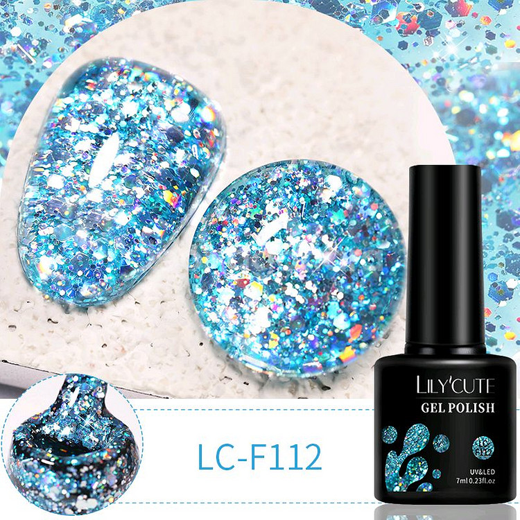 미니 글리터젤 6종 세트(7ml*6개)--6