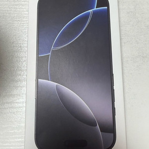 (미개봉) 아이폰 16프로 블랙 티타늄 256GB