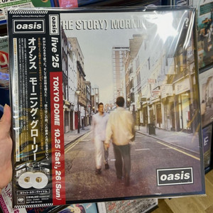 Oasis morning glory 한정판 lp 흰색