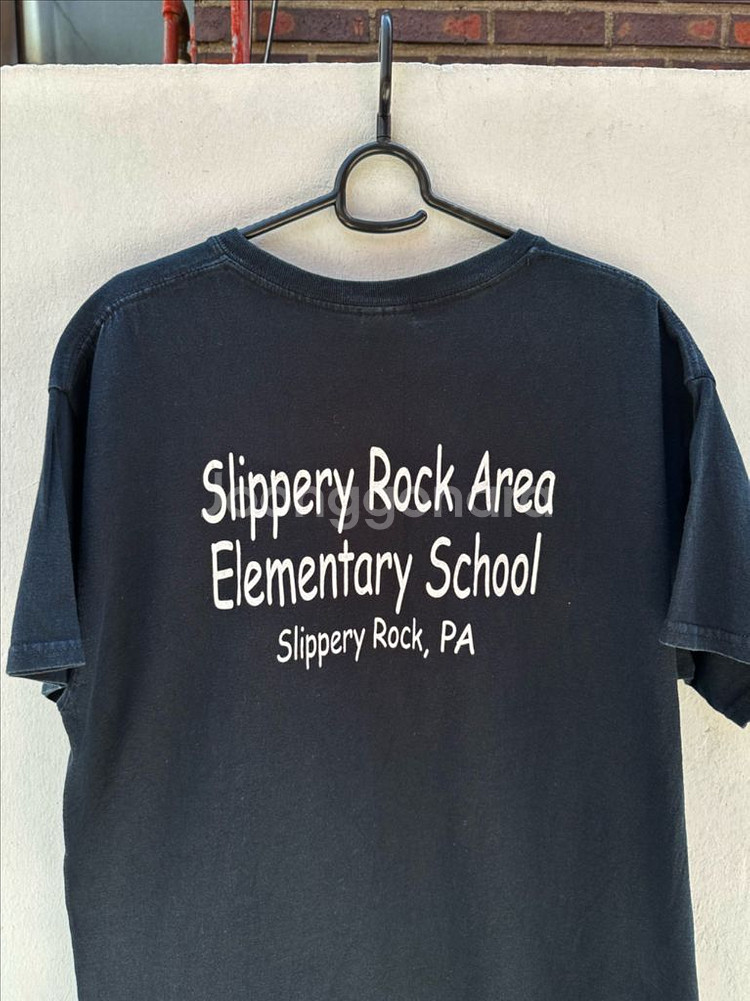 길단 헤비 코튼 빈티지 프린팅 반팔 티셔츠--9