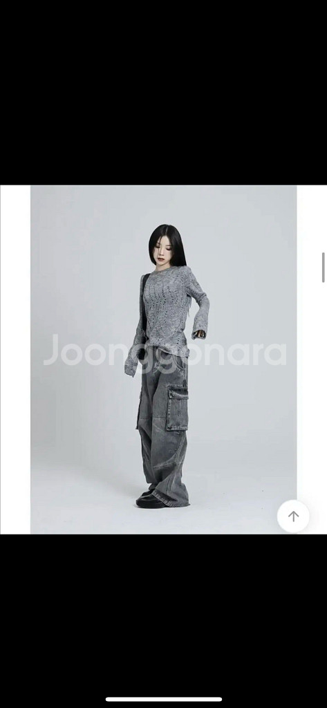 포켓 데님 팬츠--1