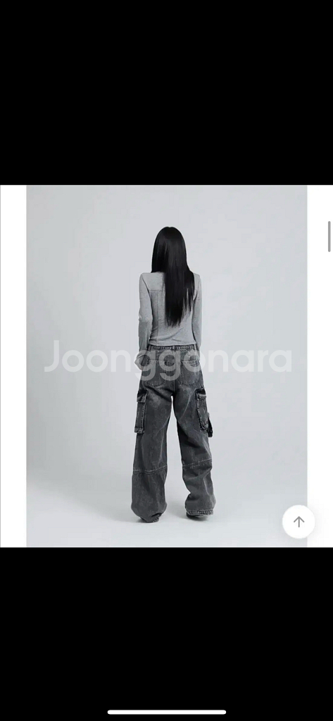 포켓 데님 팬츠--4